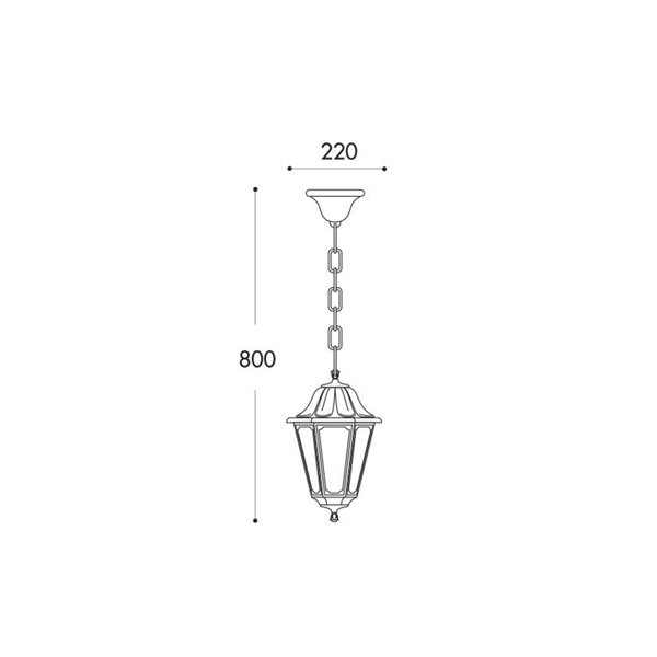Garten Living Außenhängelaterne 1-flammig Wootton & Bewertungen